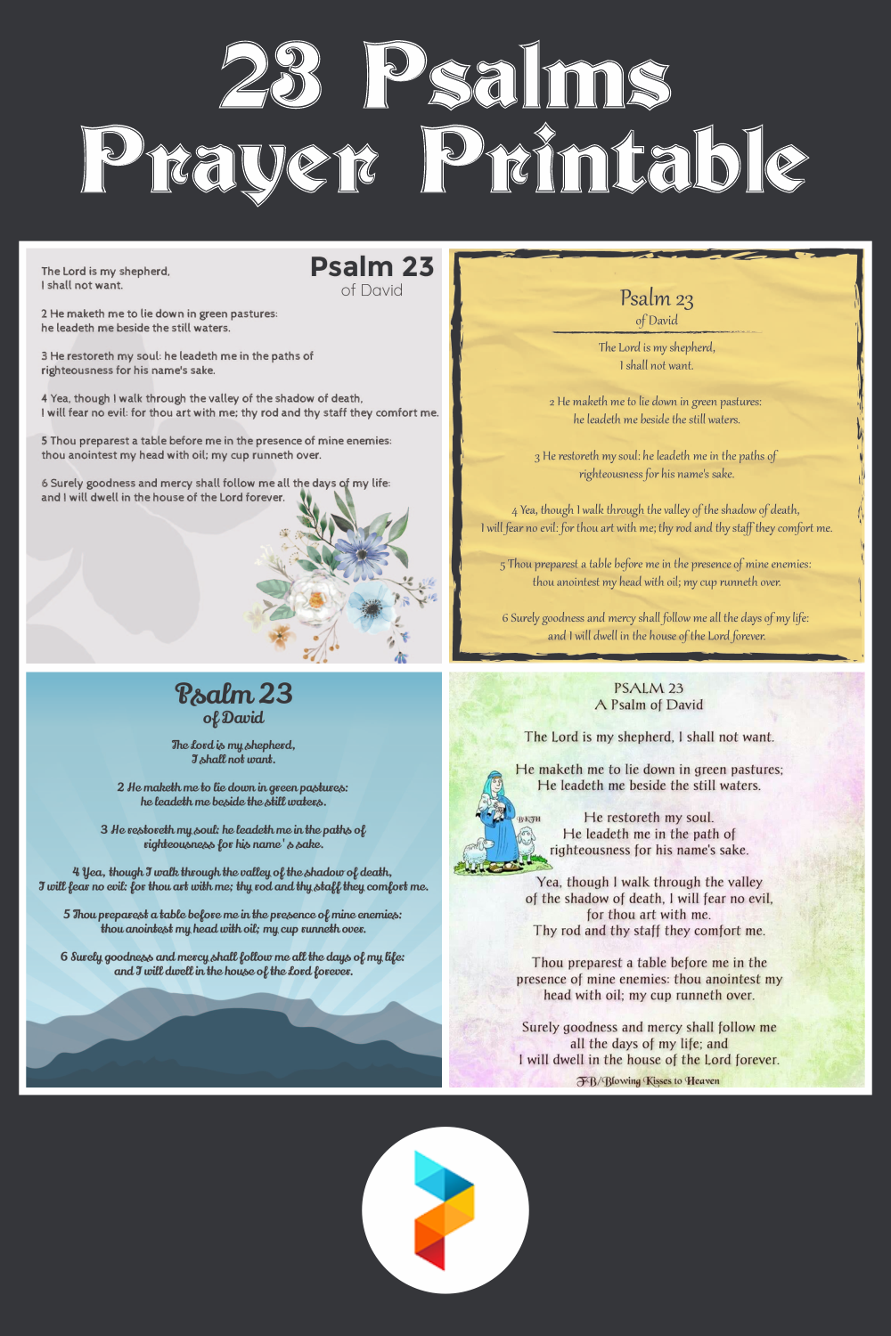 23 Psalms Prayer