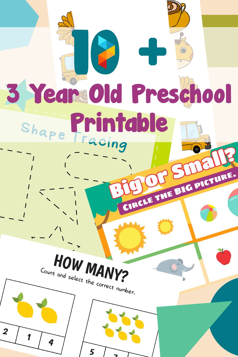 3 Year Old Preschool Printables