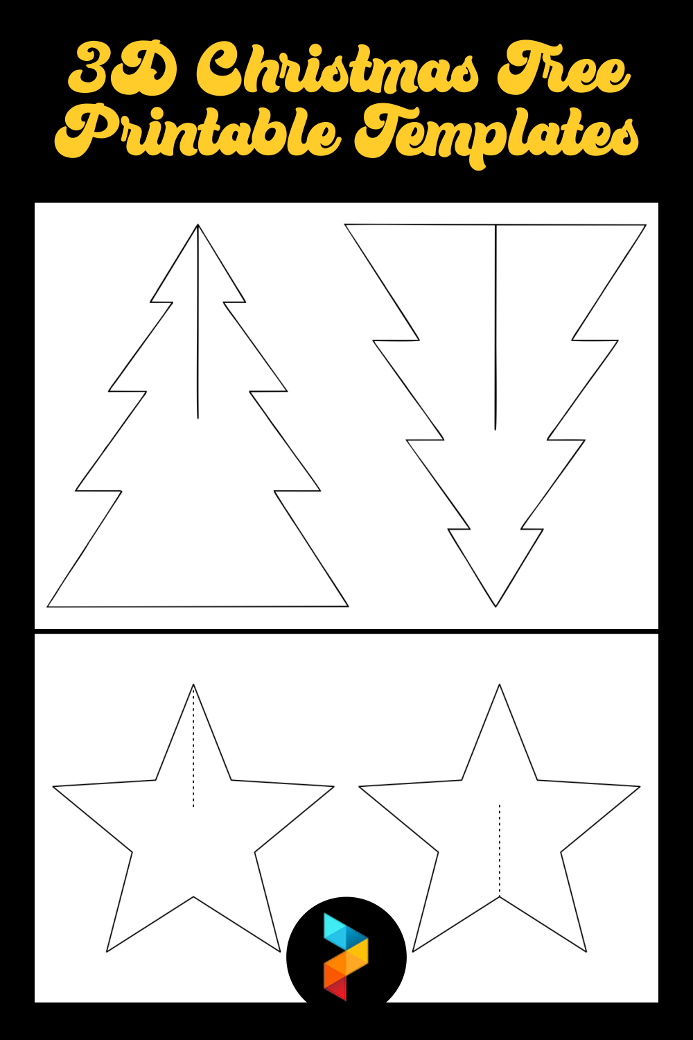 10 Best 3d Christmas Tree Printable Templates 