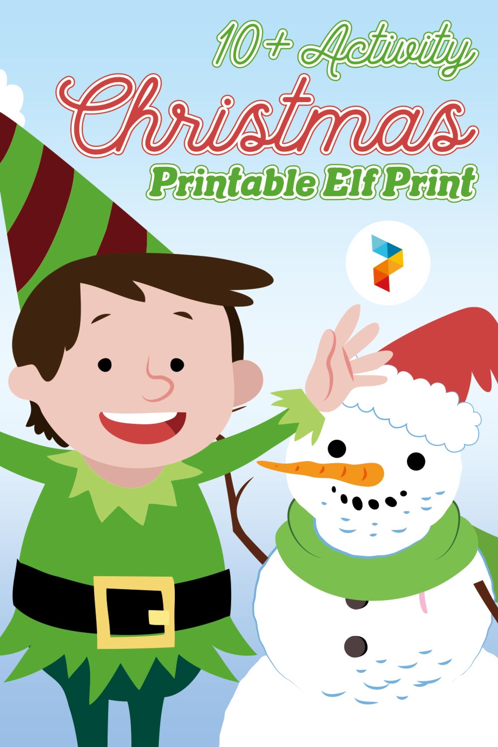Activity Christmas Printable Elf Print