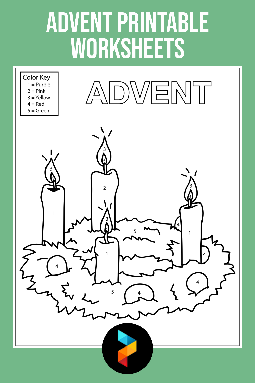 Advent Printable Worksheets