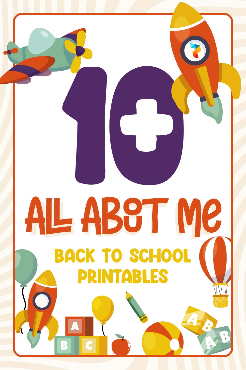 All About Me Back To School Printables