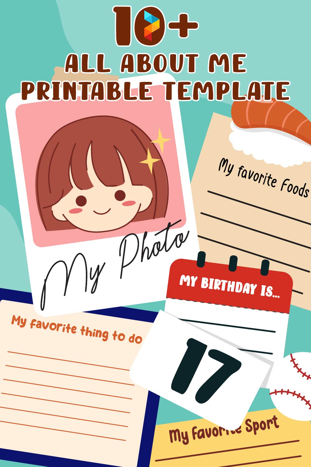 Printable All About Me Worksheets And Templates