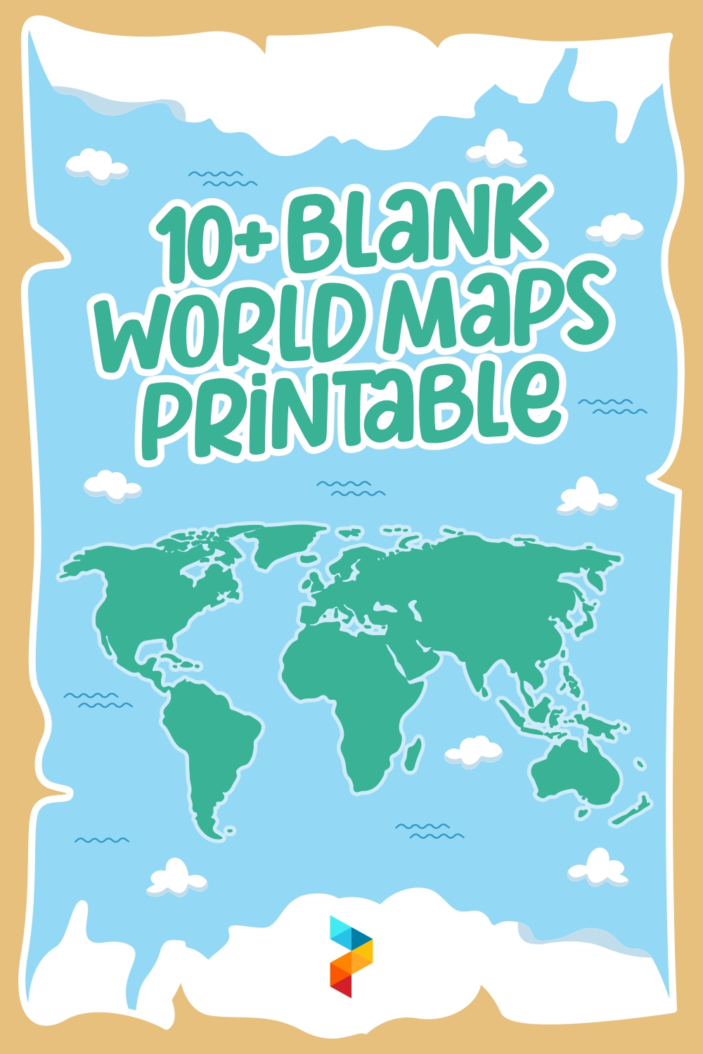 Blank World Maps