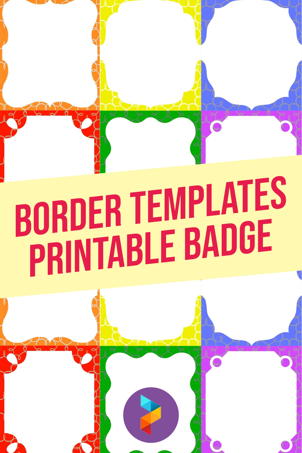 Border Templates  Badge