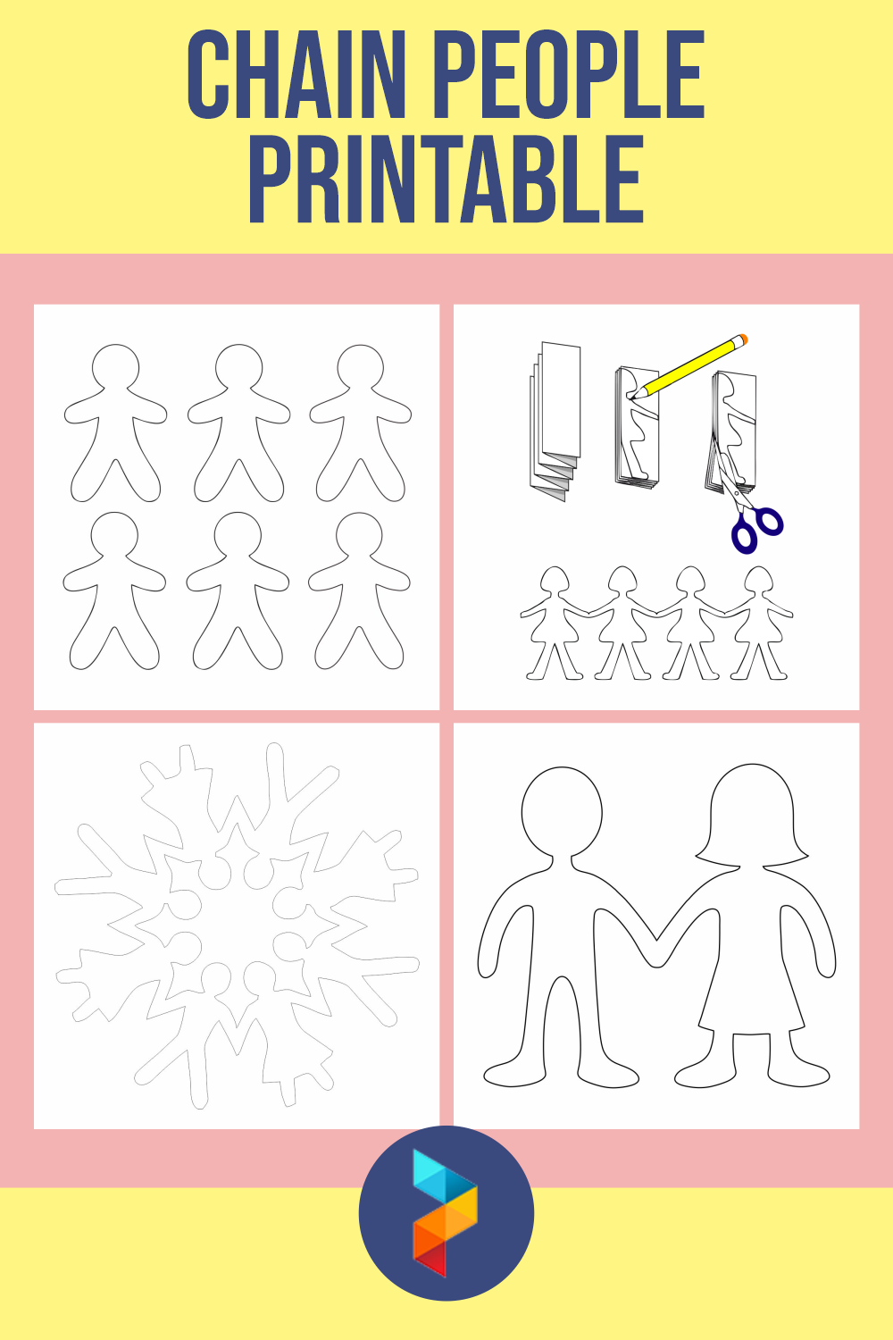 Chain People Printable