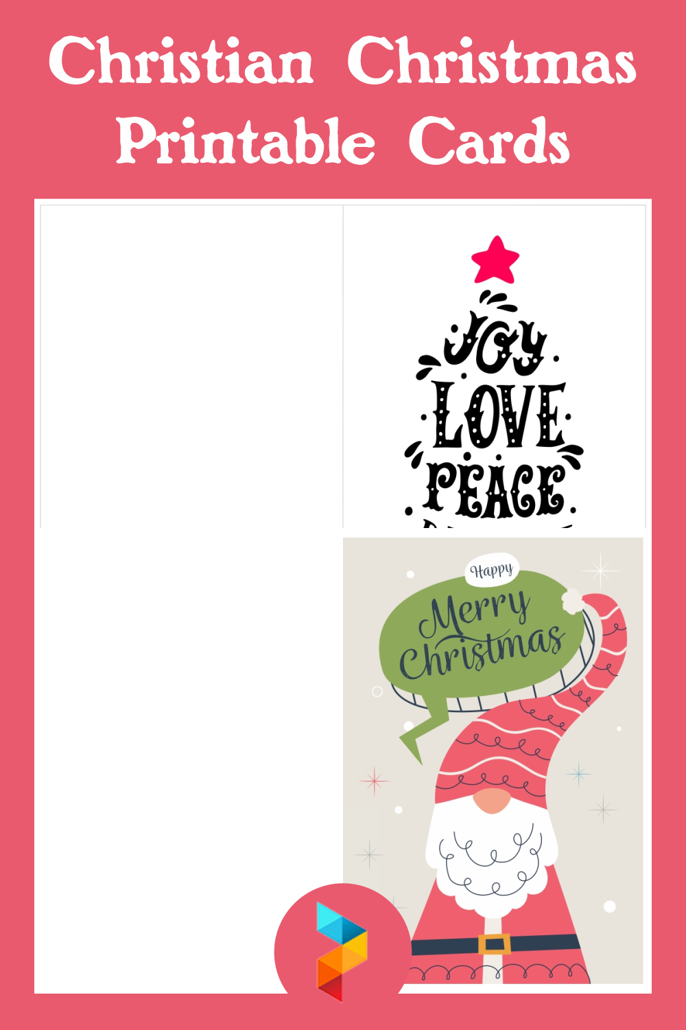 Christian Christmas Printable Cards