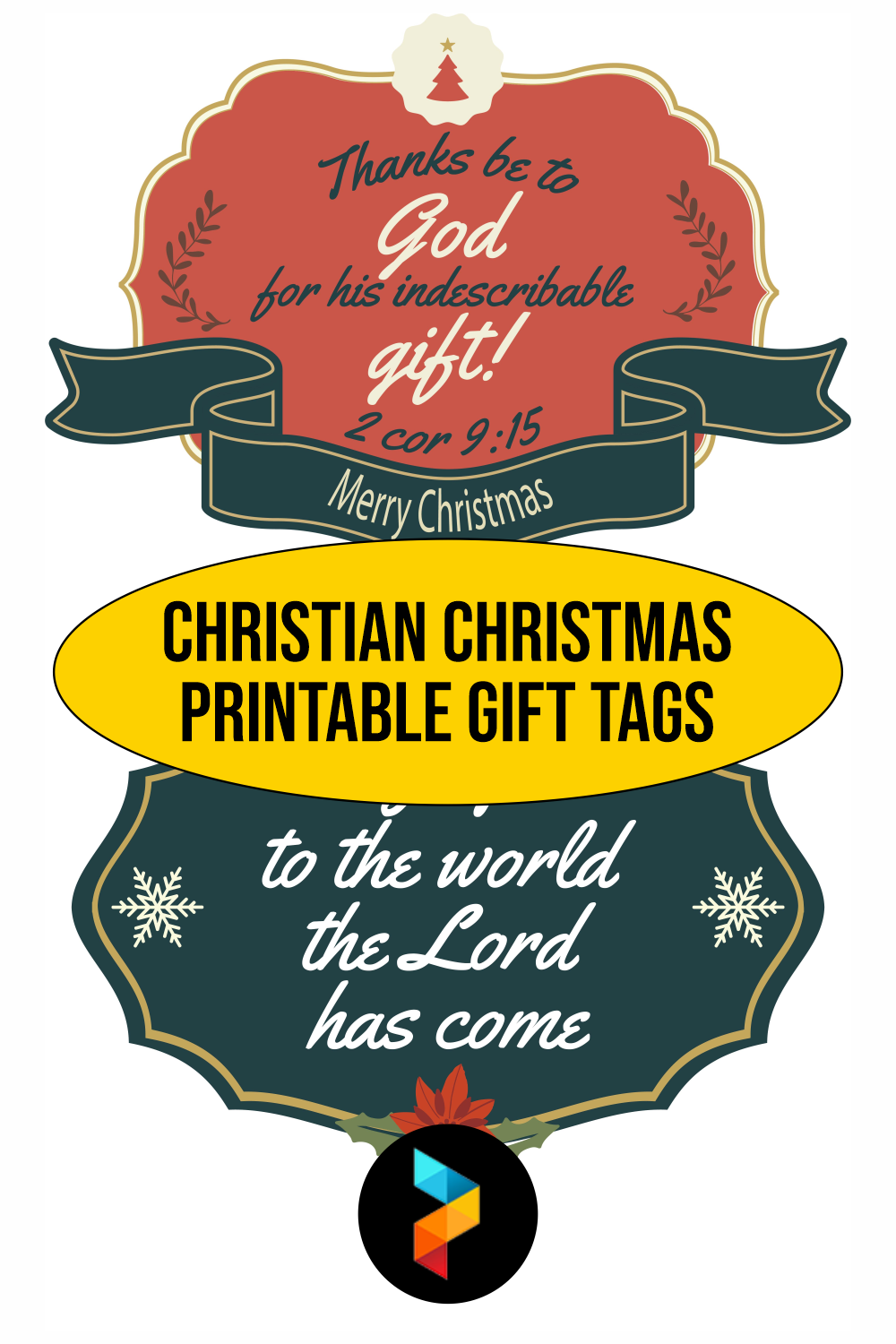 Christian Christmas  Gift Tags