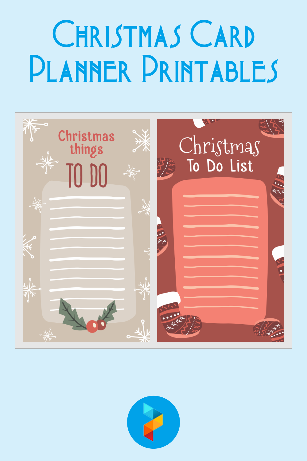 Christmas Card Planner