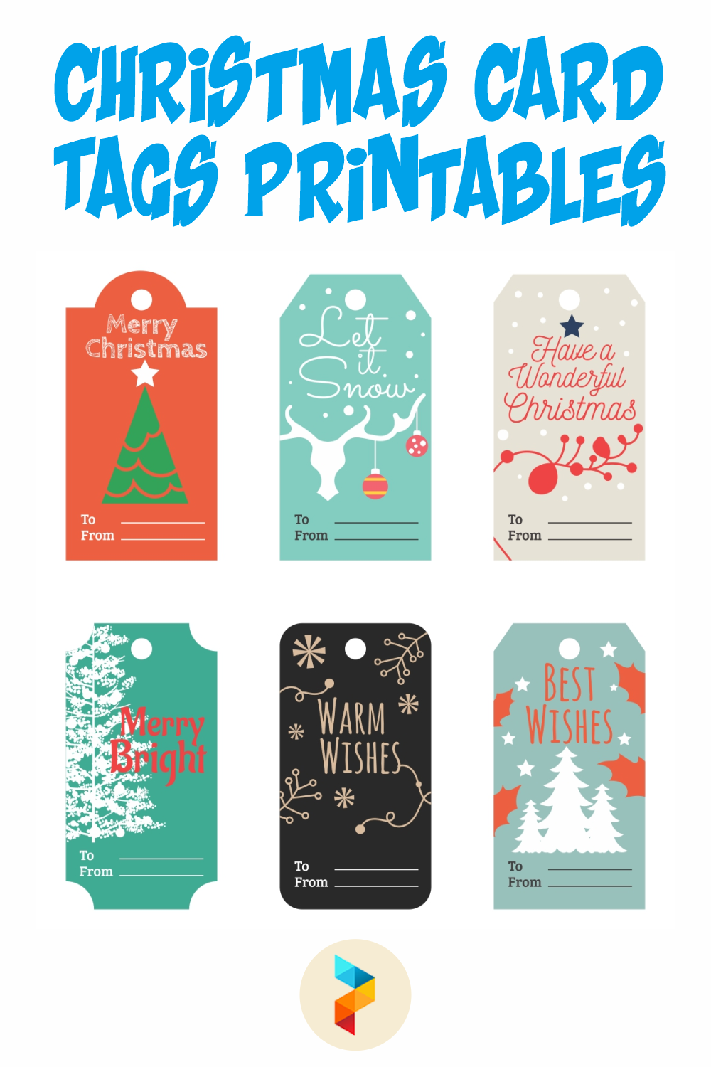 Christmas Card Tags