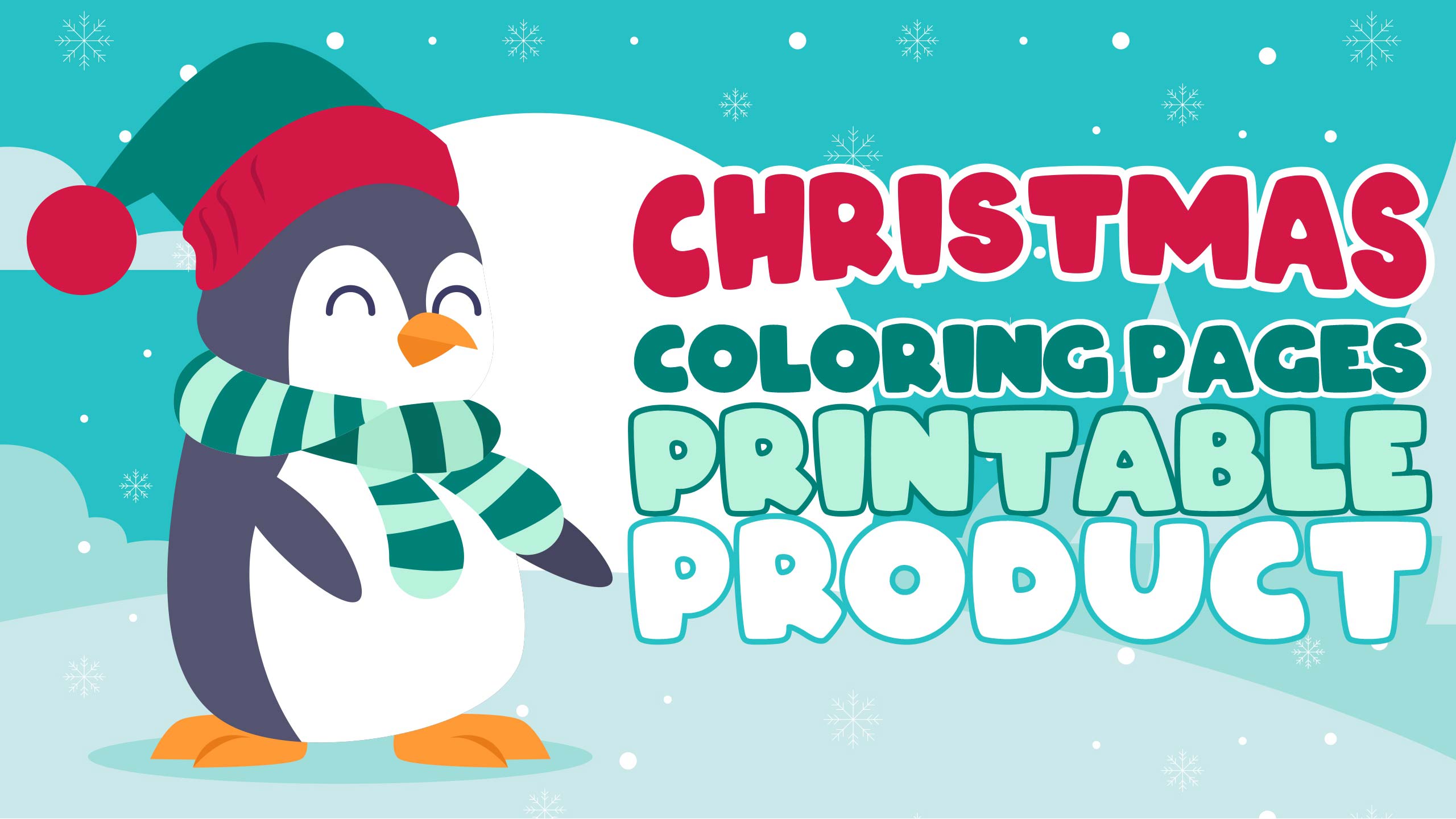 Christmas Coloring Pages  Product