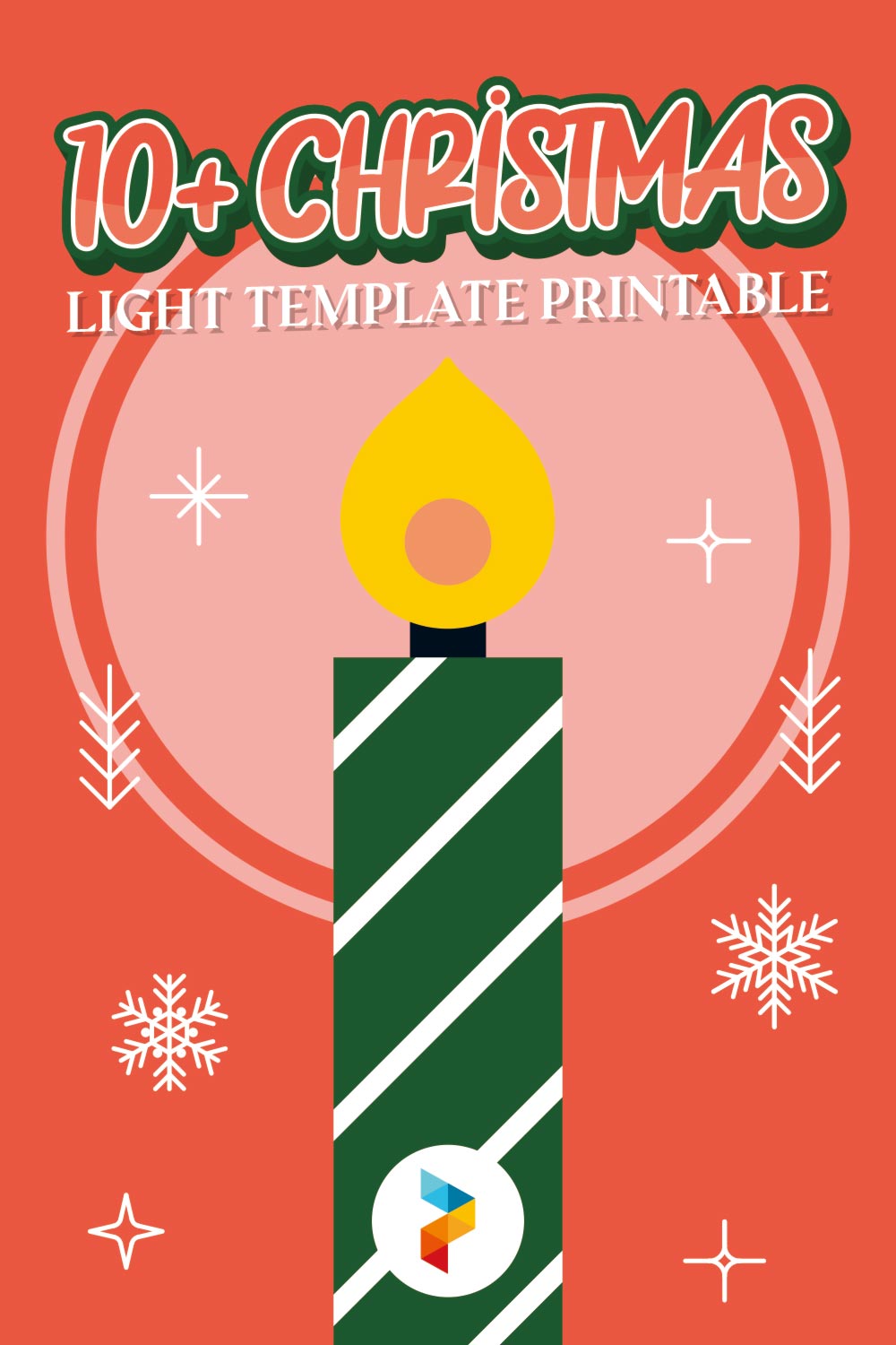 Christmas Light Template Printable