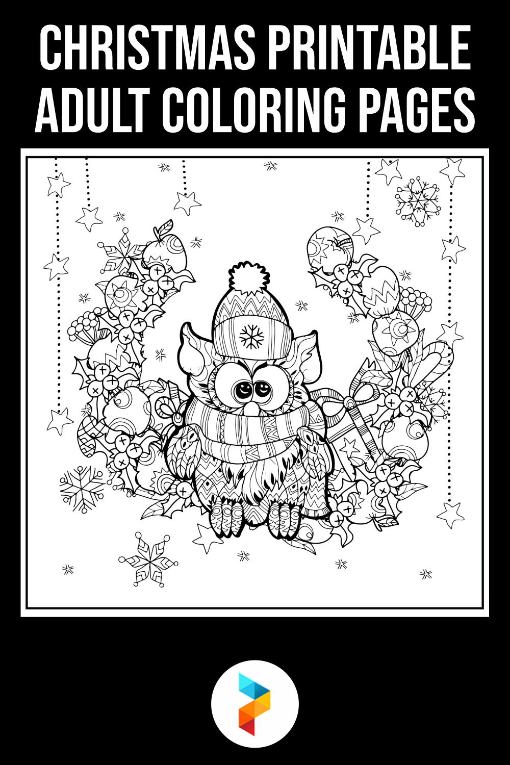 Christmas   Adult Coloring Pages