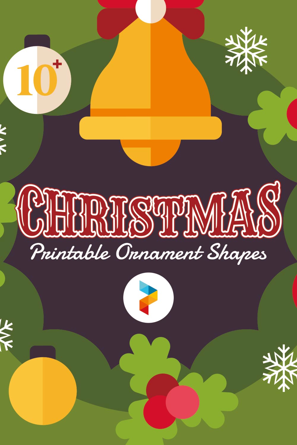 Christmas Printable Ornament Shapes