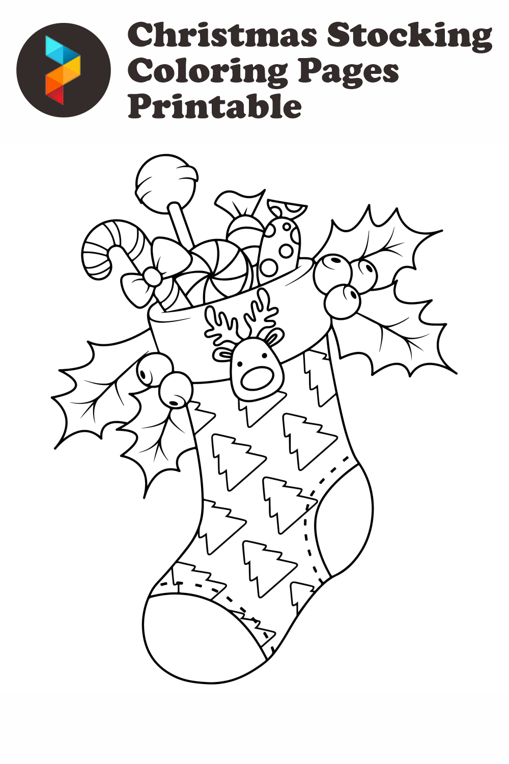 10 Best Christmas Stocking Coloring Pages Printable