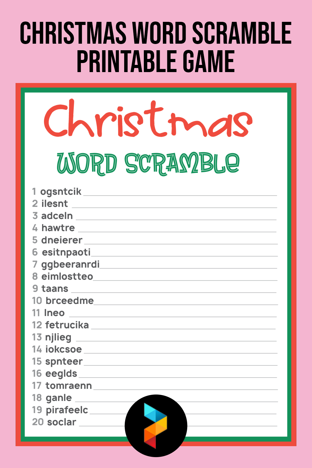 10-best-christmas-word-scramble-printable-game-printablee