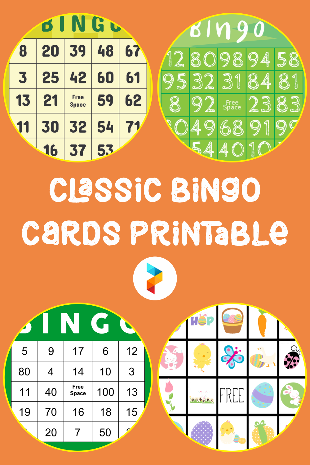 Classic Bingo Cards Printable