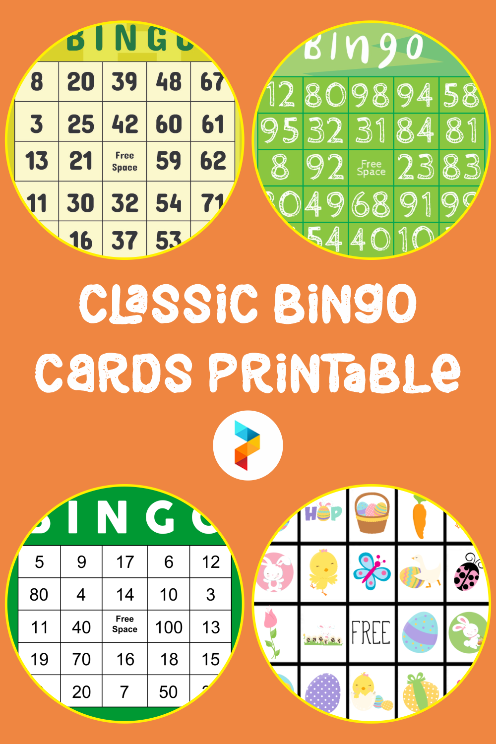 6 Best Classic Bingo Cards Printable Printablee Com