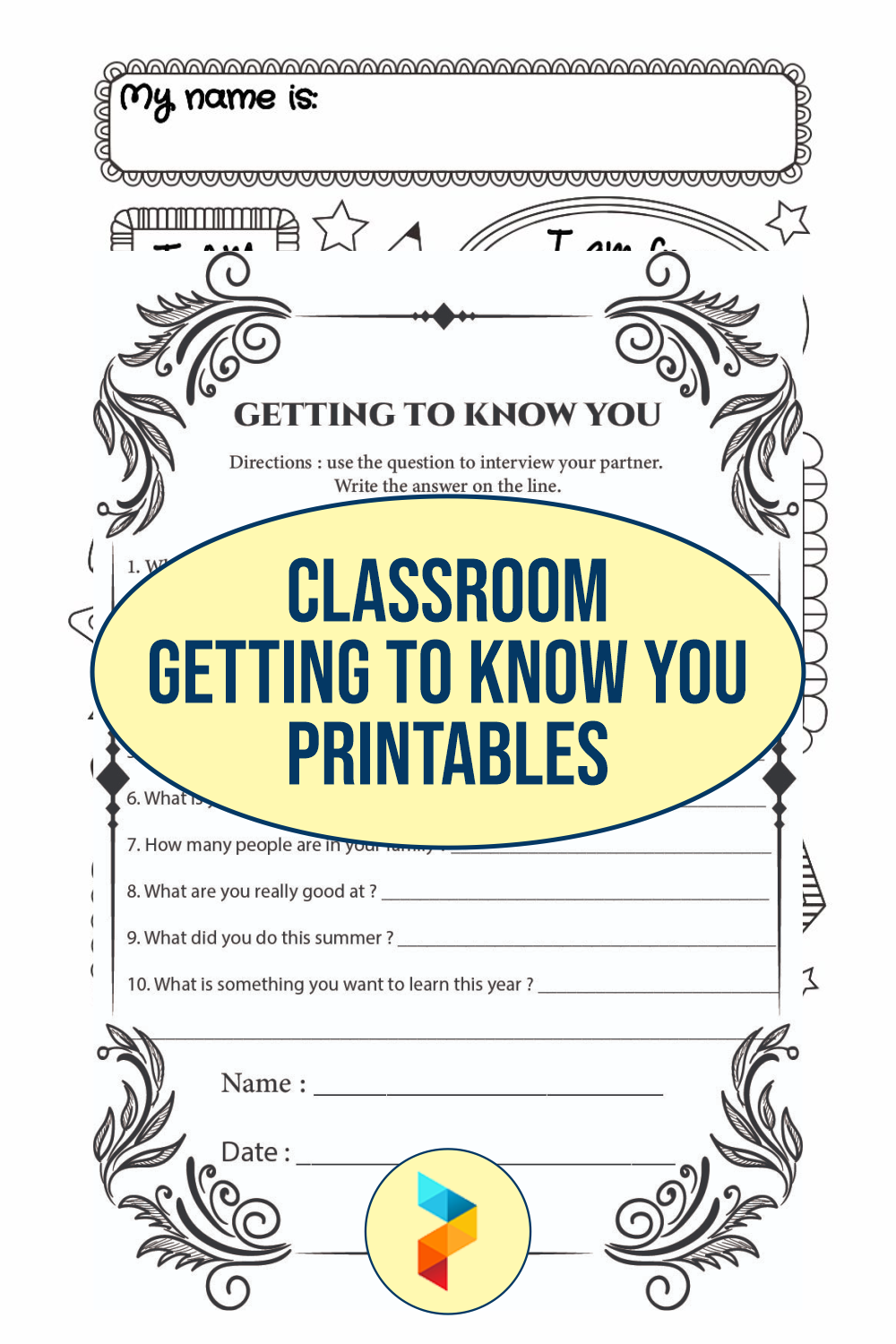 Get To Know You Printable Sheet