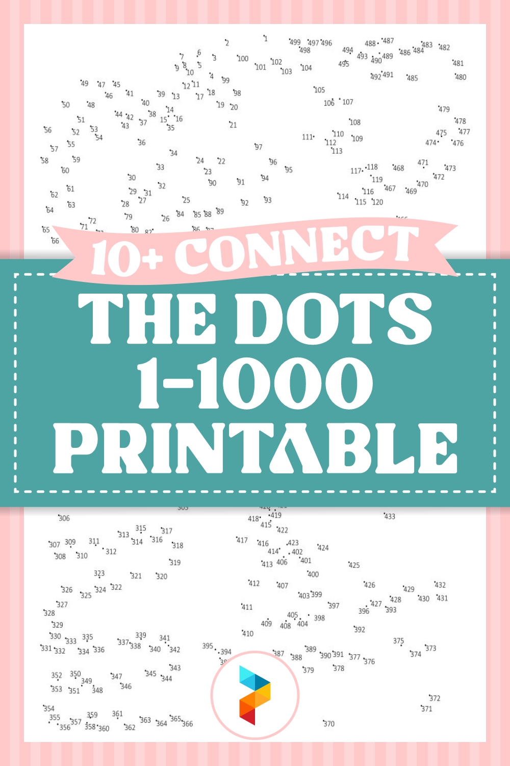 Connect The Dots 1-1000 Printable