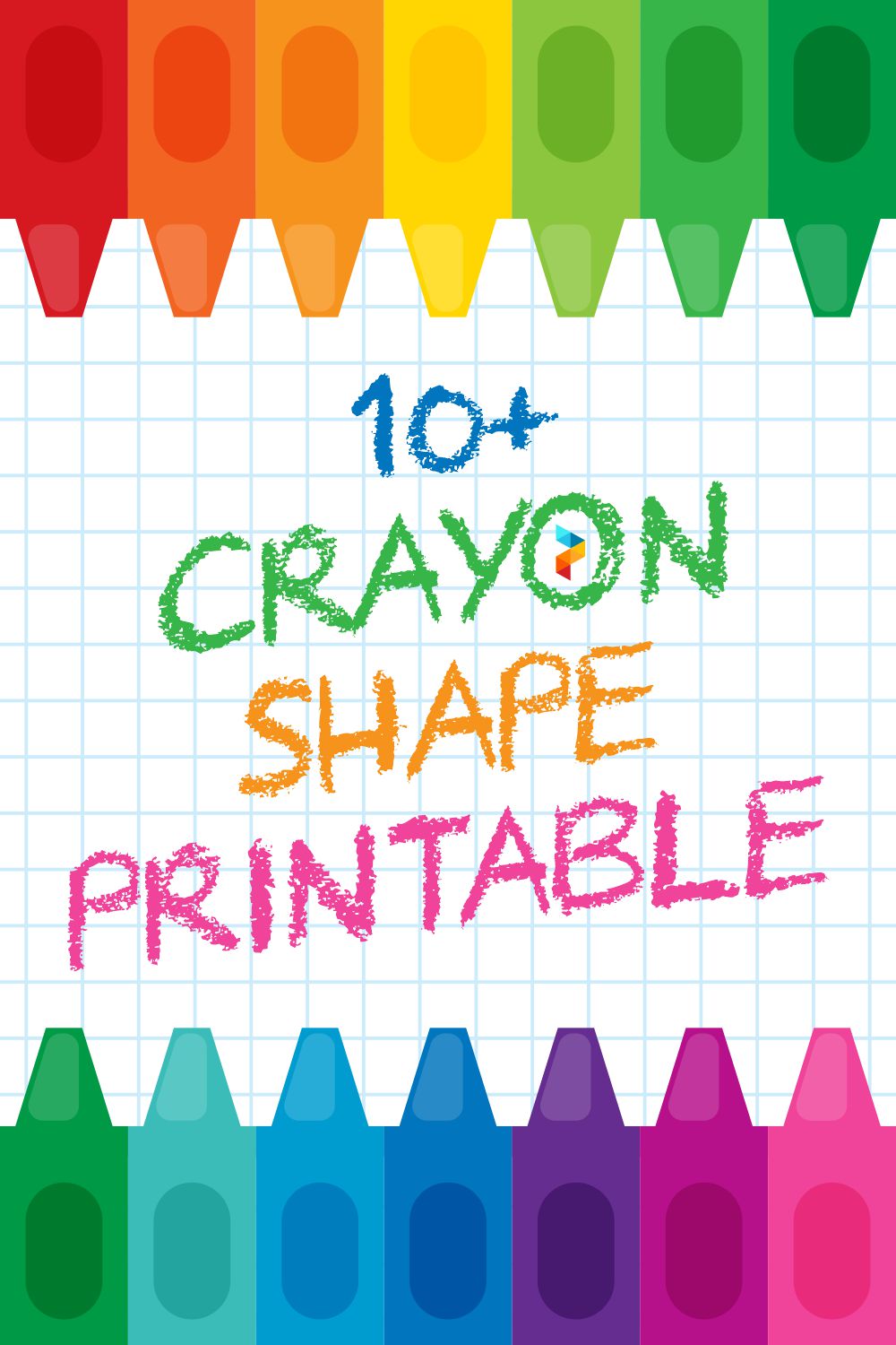 Crayon Shape - 10 Free PDF Printables | Printablee