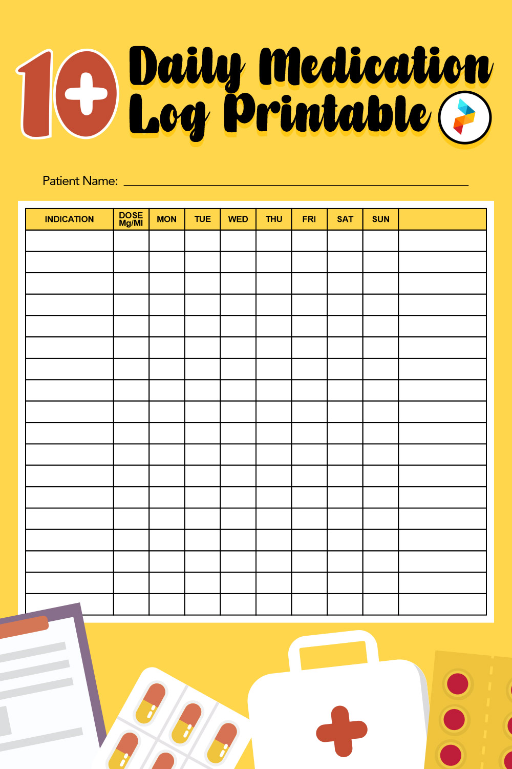 Daily Medication Log