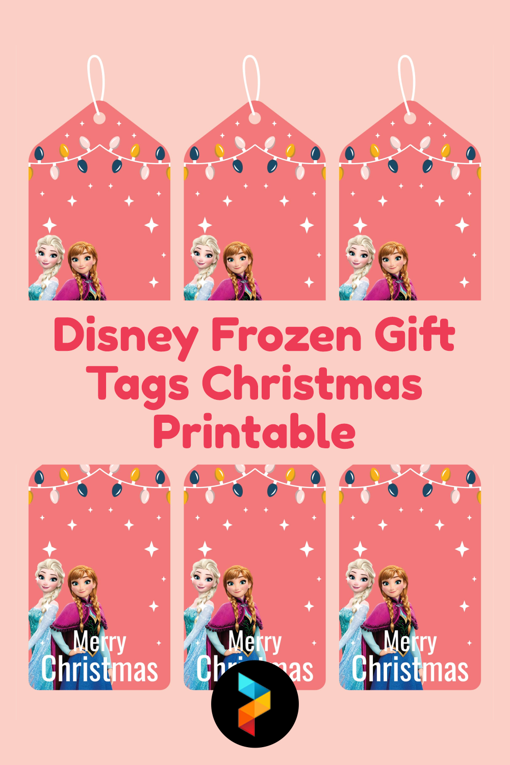 Disney Frozen Gift Tags Christmas Printable