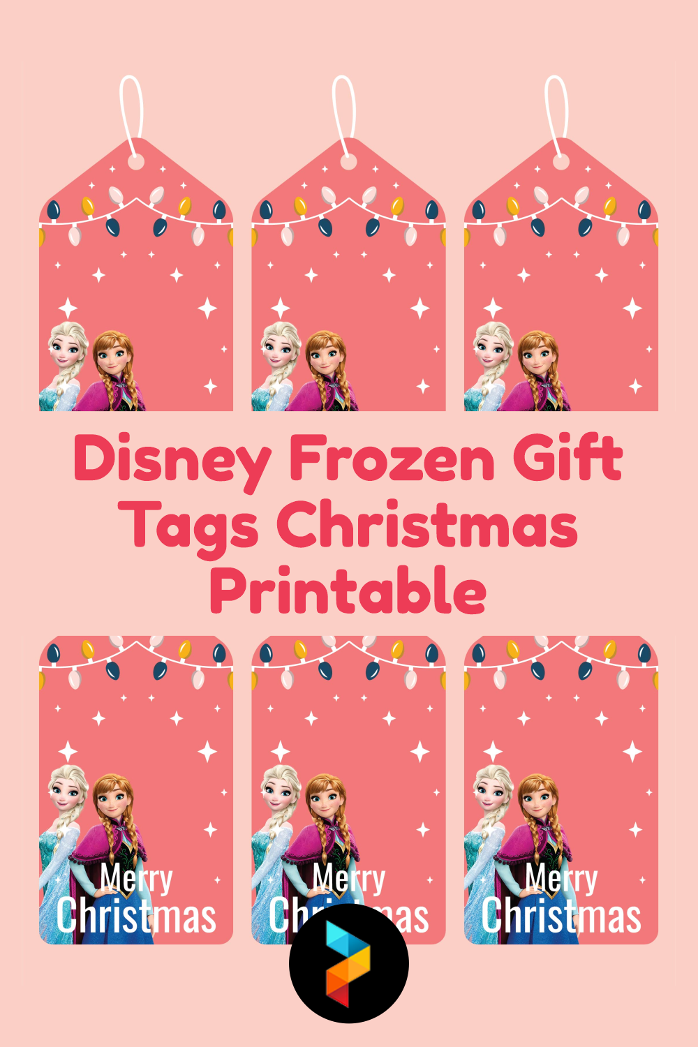 Disney Frozen Gift Tags Christmas