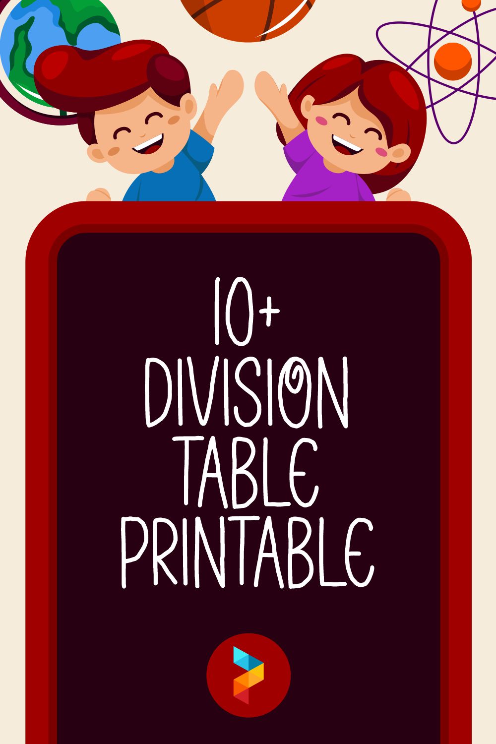 Division Table Printable
