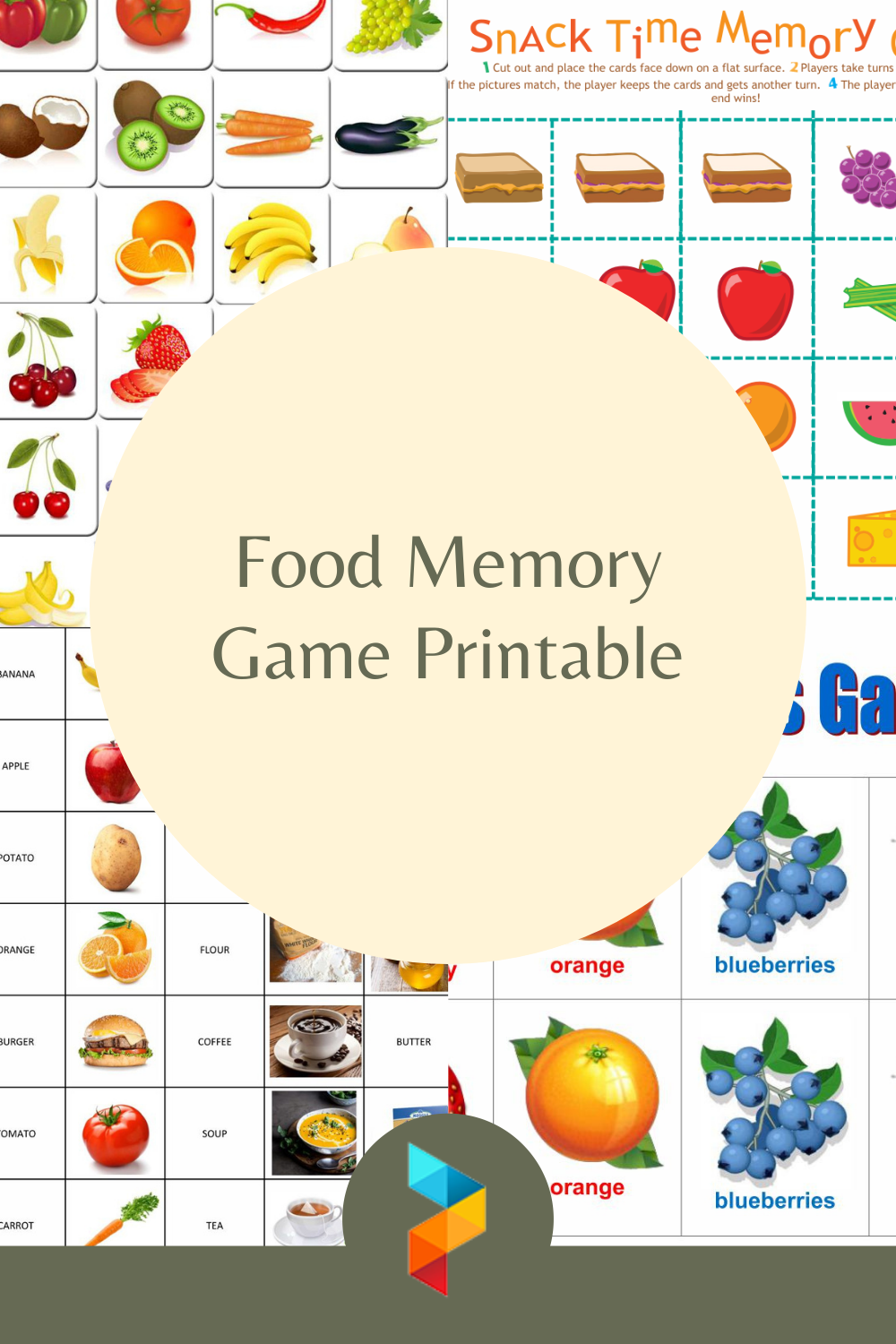 Best Food Memory Game Printable Pdf For Free At Printablee Memory ...