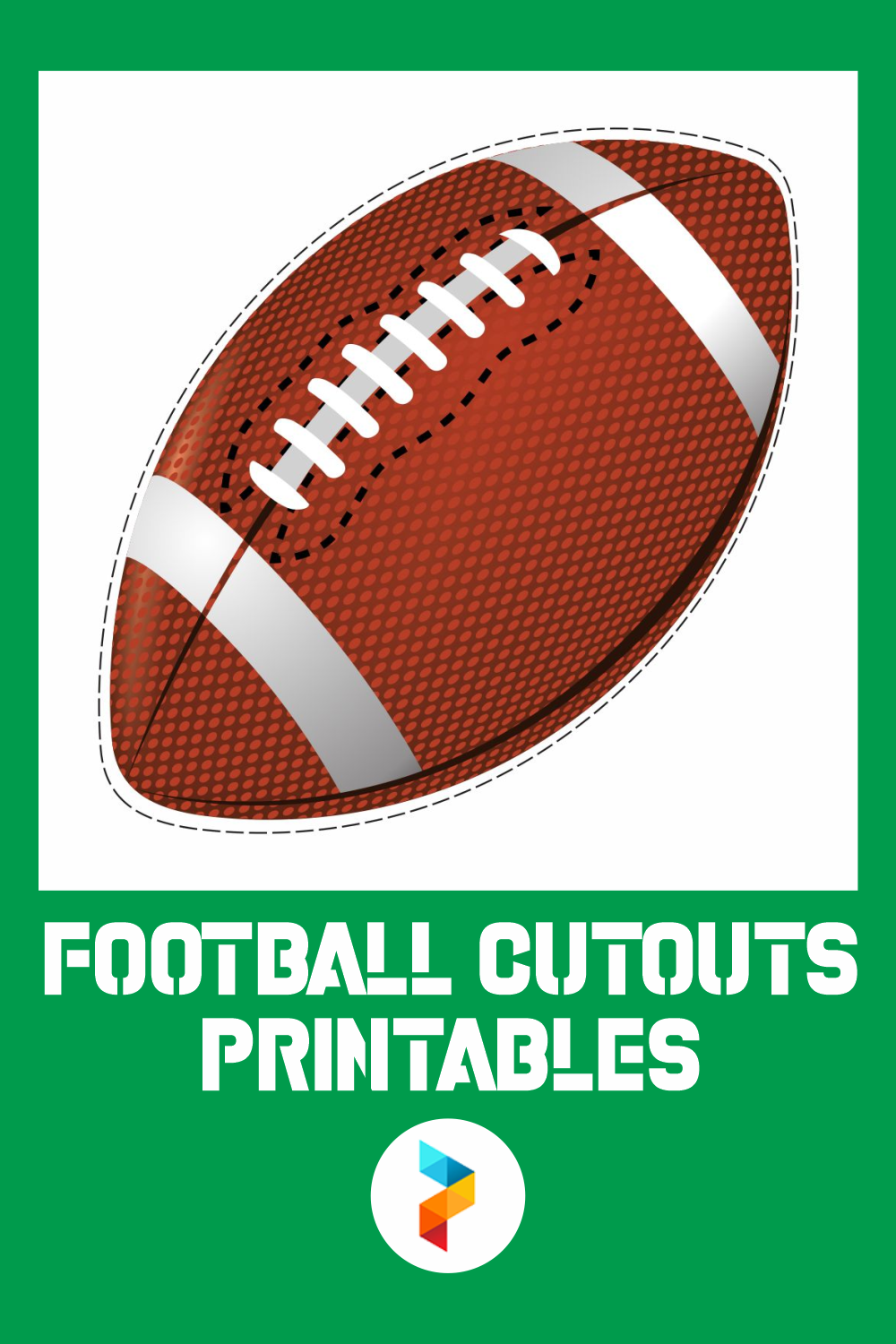 7 Best Football Cutouts Printables Printablee Com