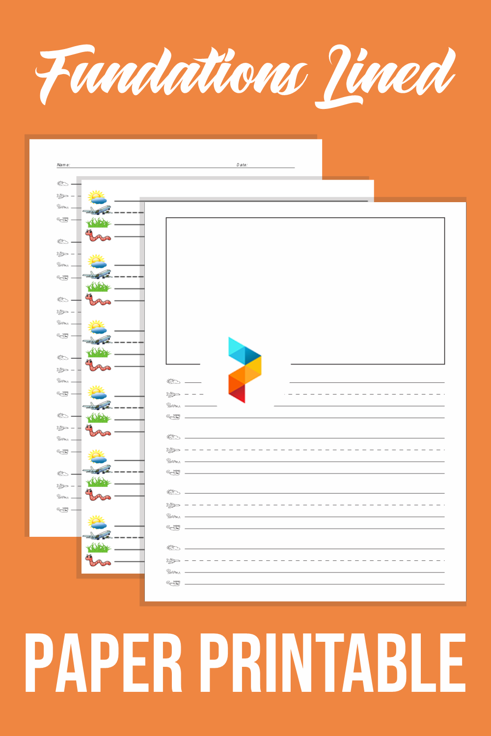 Free Printable Fundations Lined Paper