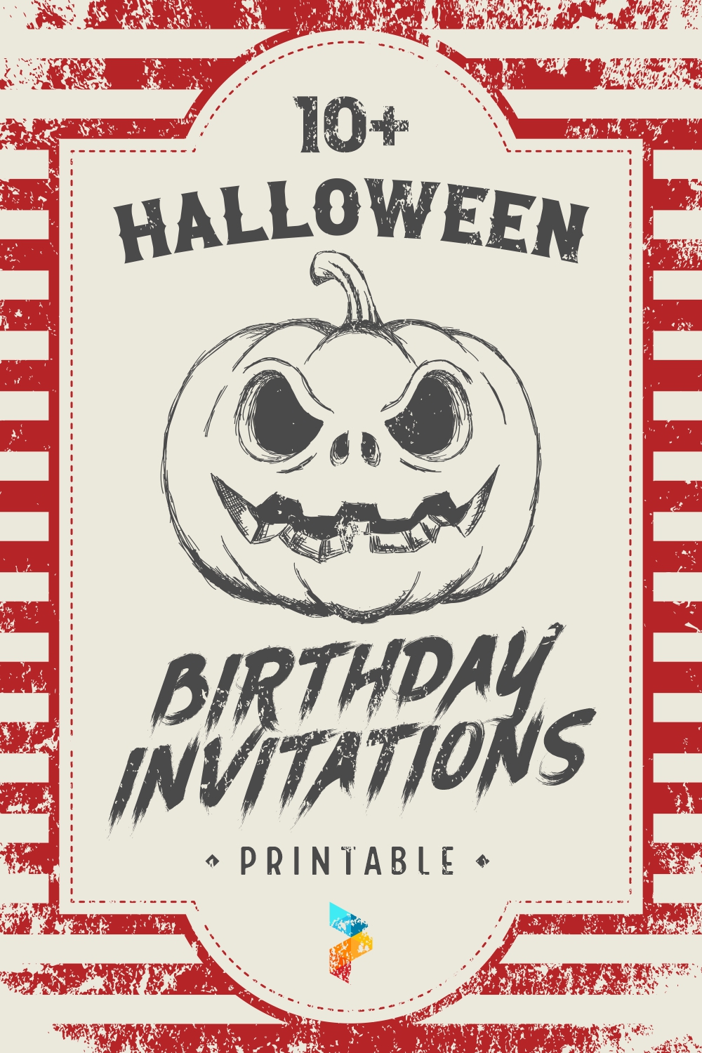 Halloween Birthday Invitations