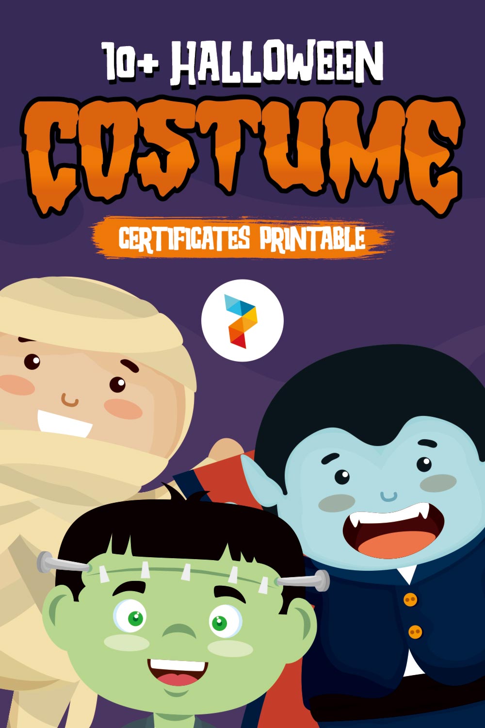 Halloween Costume Certificates Printable
