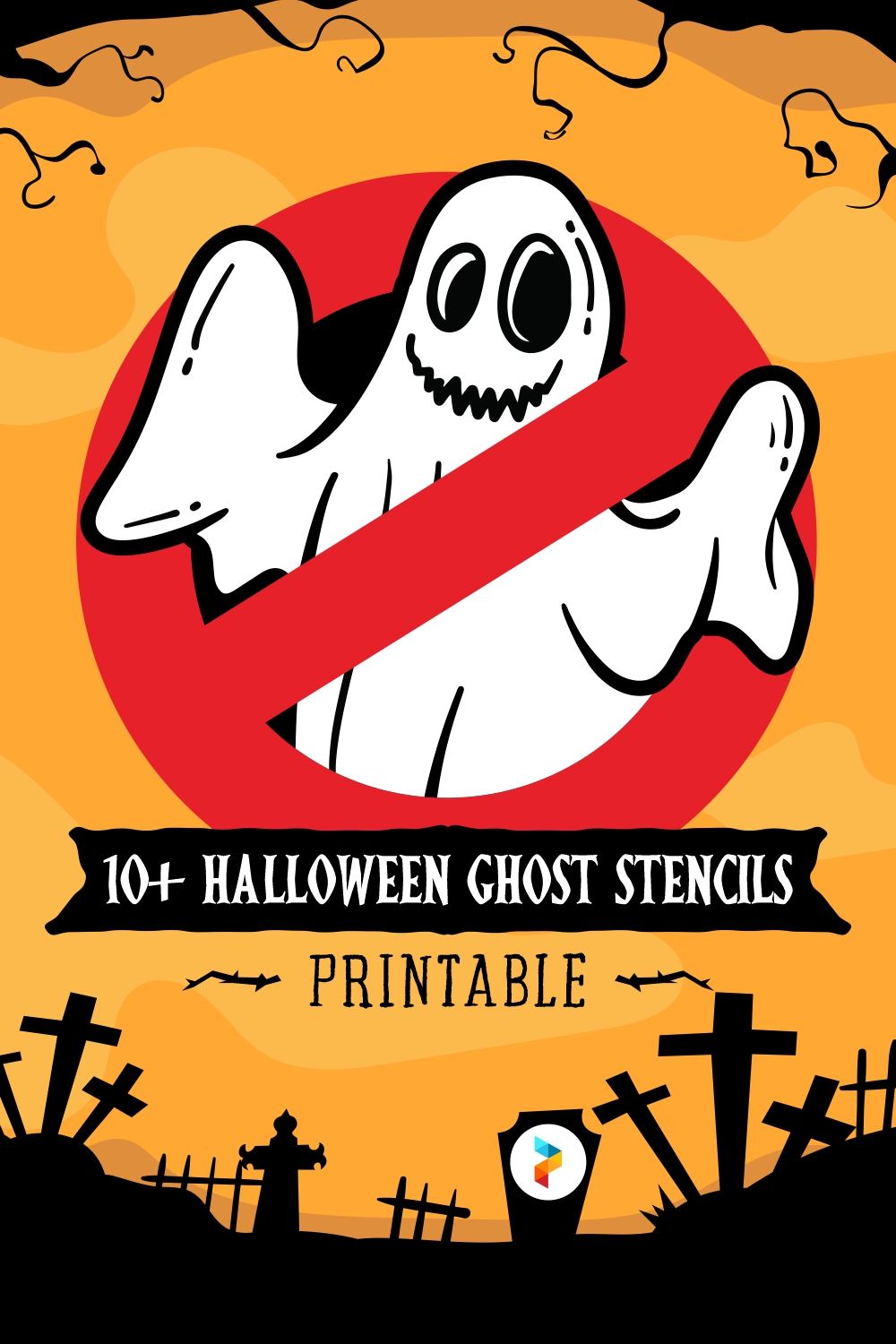 Halloween Ghost Stencils Printable