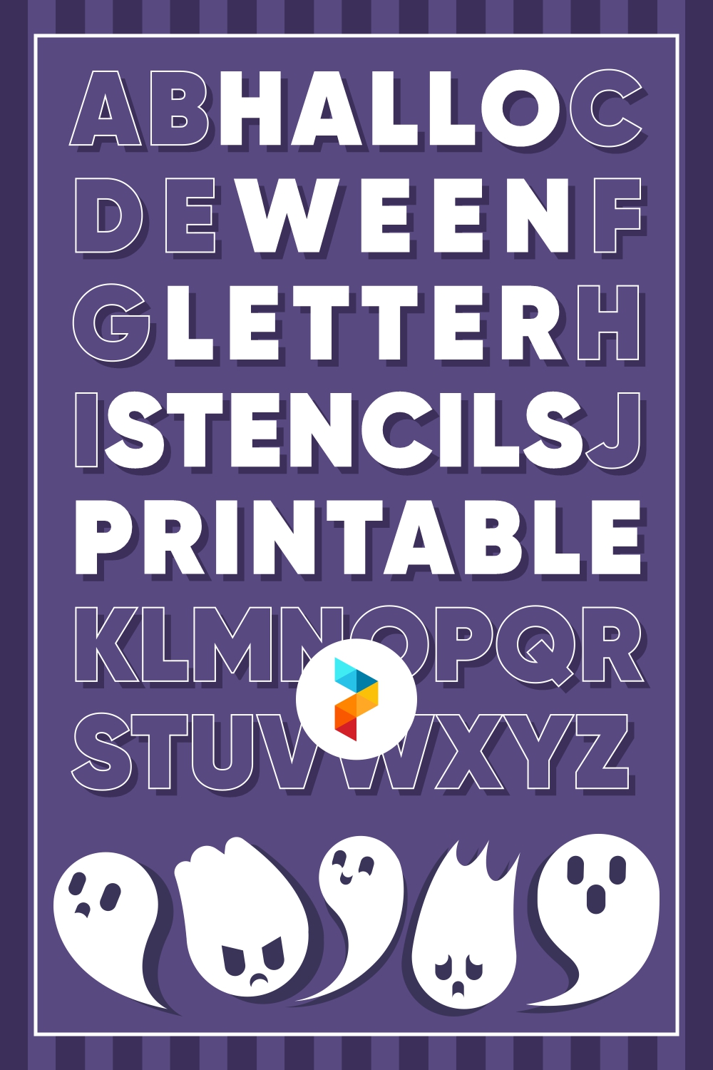 Halloween Letter Stencils Printable