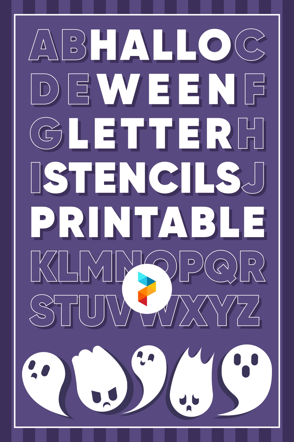 Halloween Letter Stencils