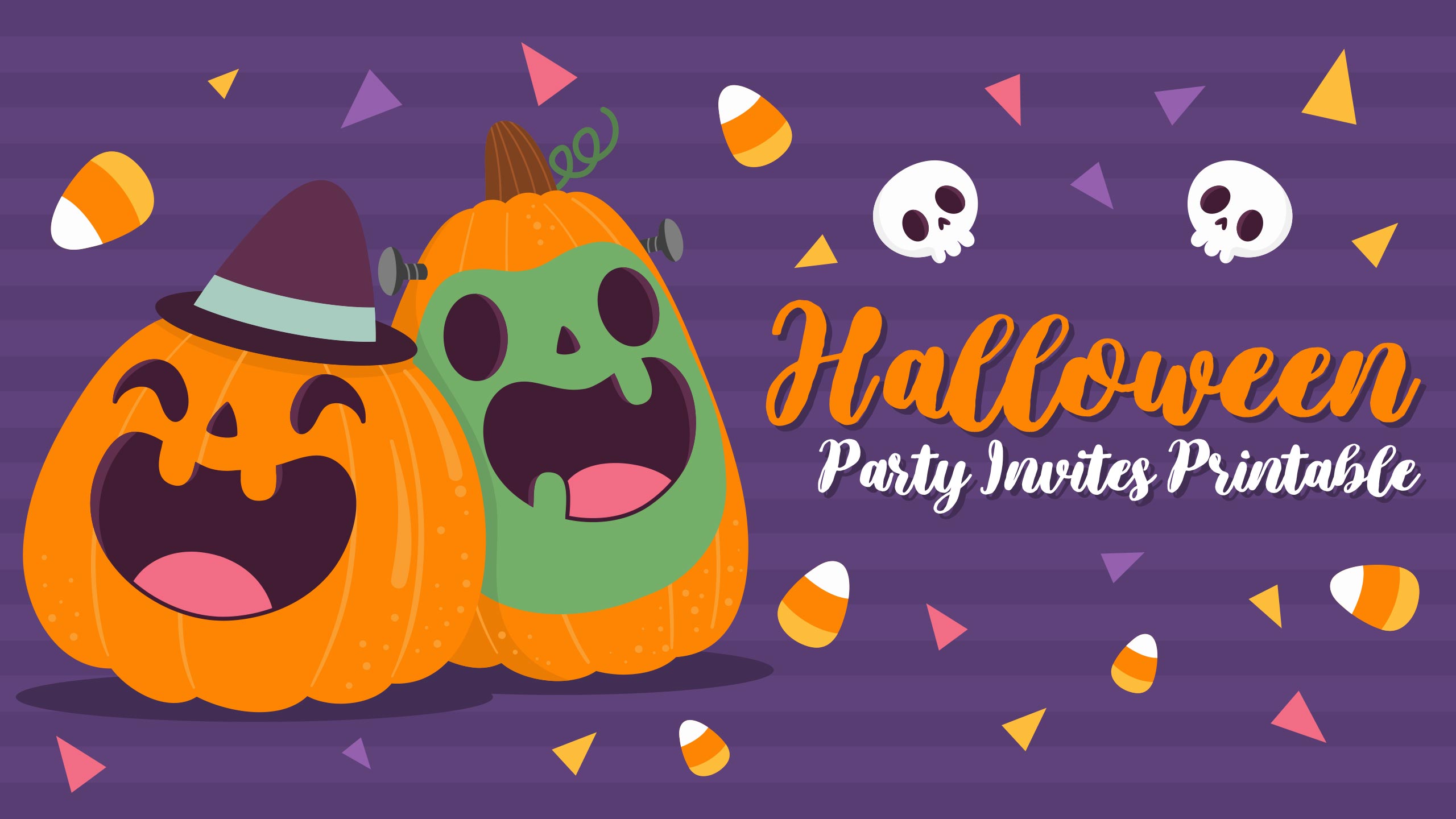 Halloween Party Invites Printable
