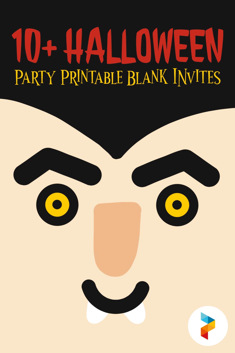Halloween Party Printable Blank Invites