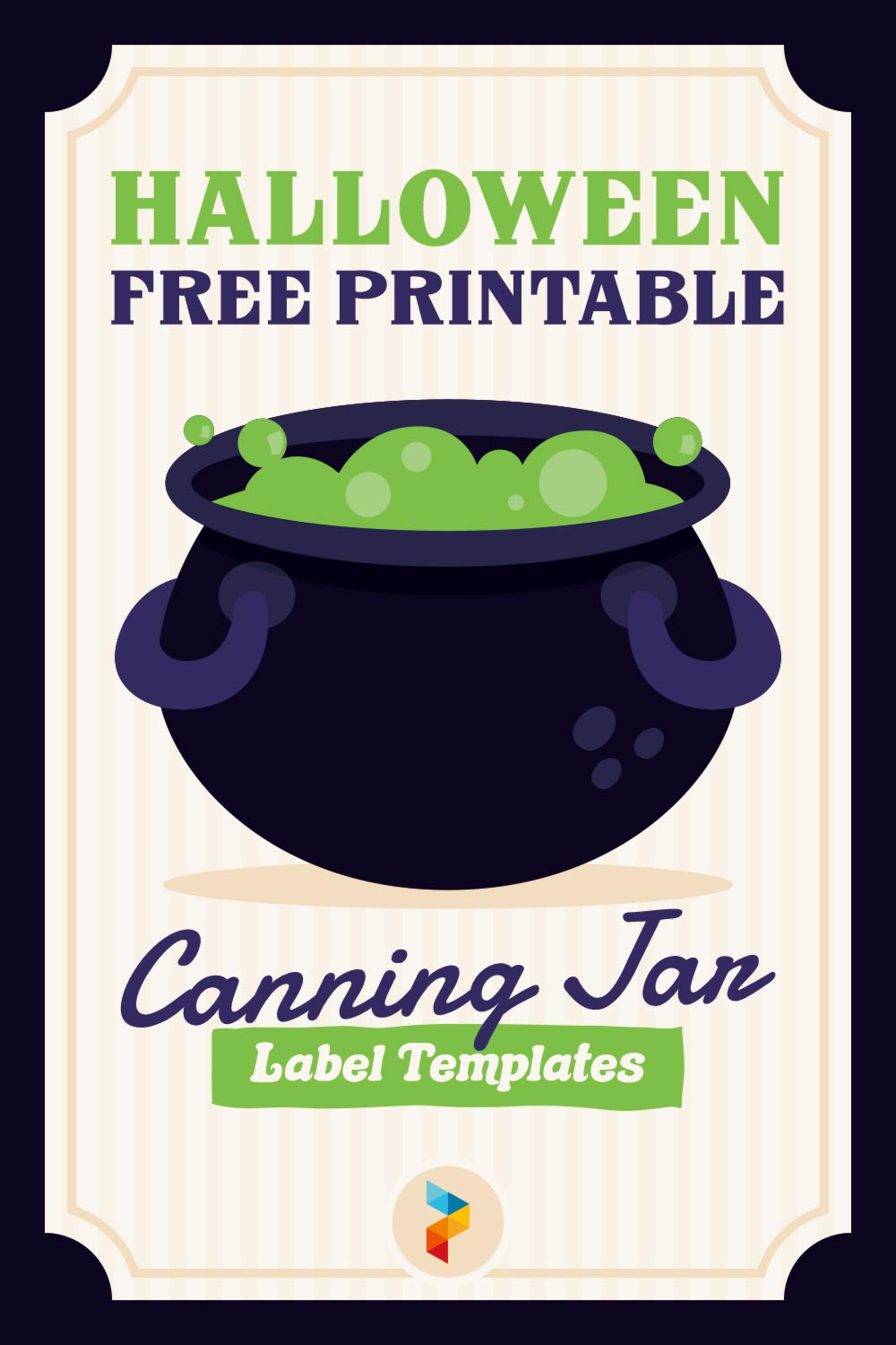 Halloween Printable Canning Jar Label Templates