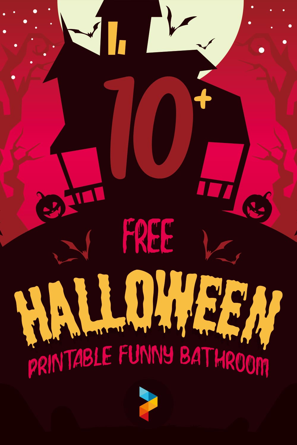 Halloween Printable Funny Bathroom