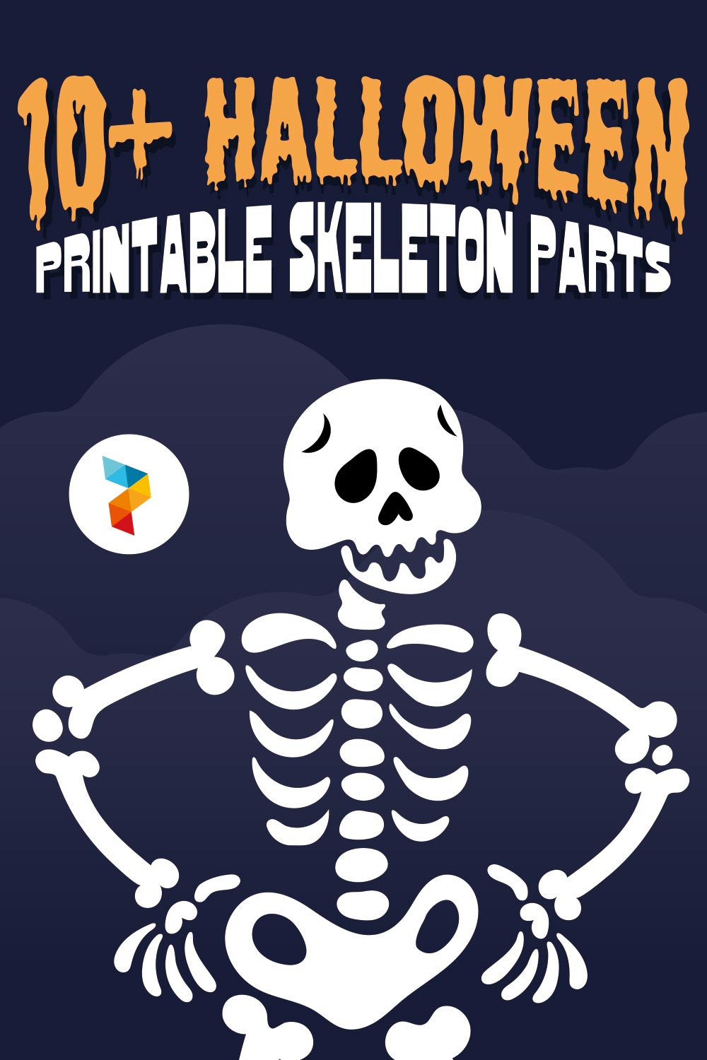 Halloween Printable Skeleton Parts