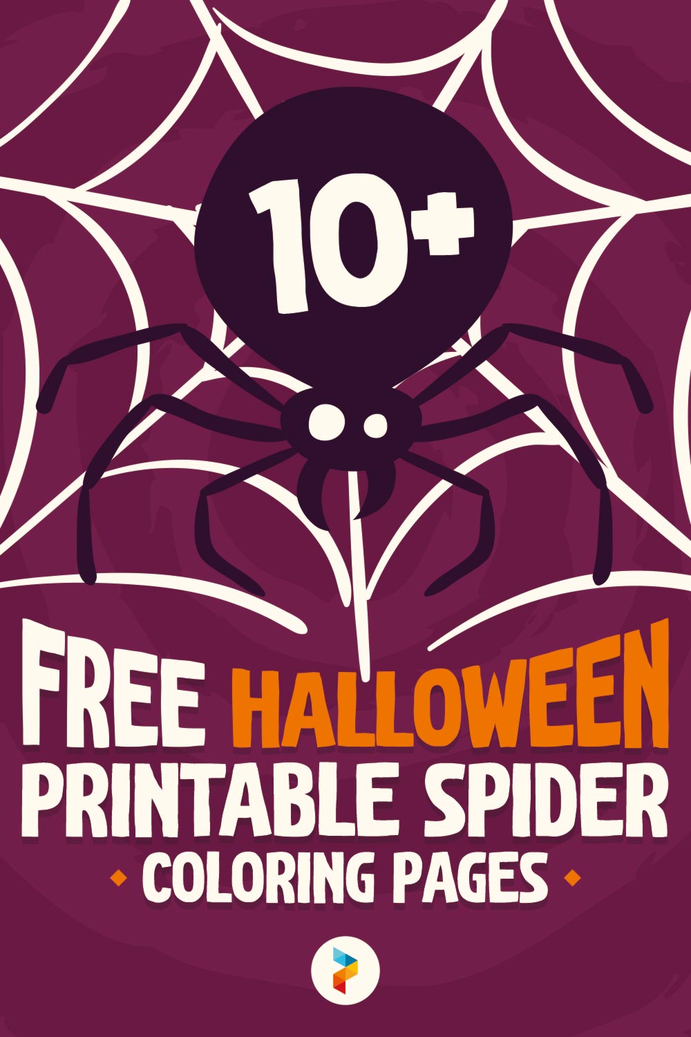 Halloween Printable Spider Coloring Pages