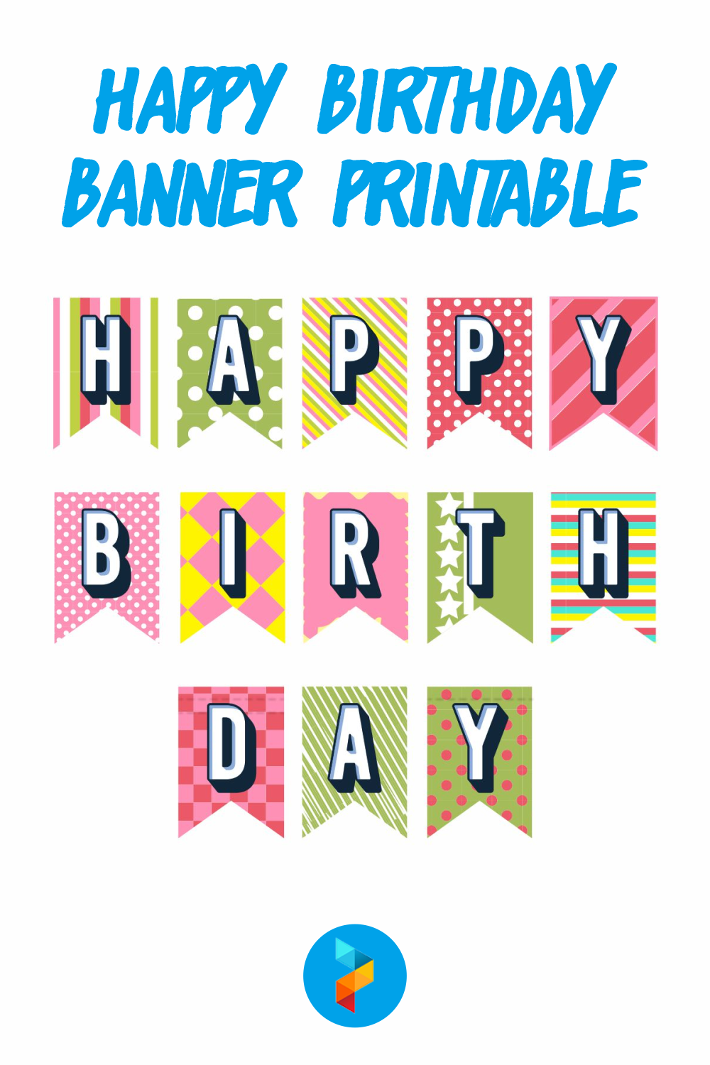 Happy Birthday Banner Printable