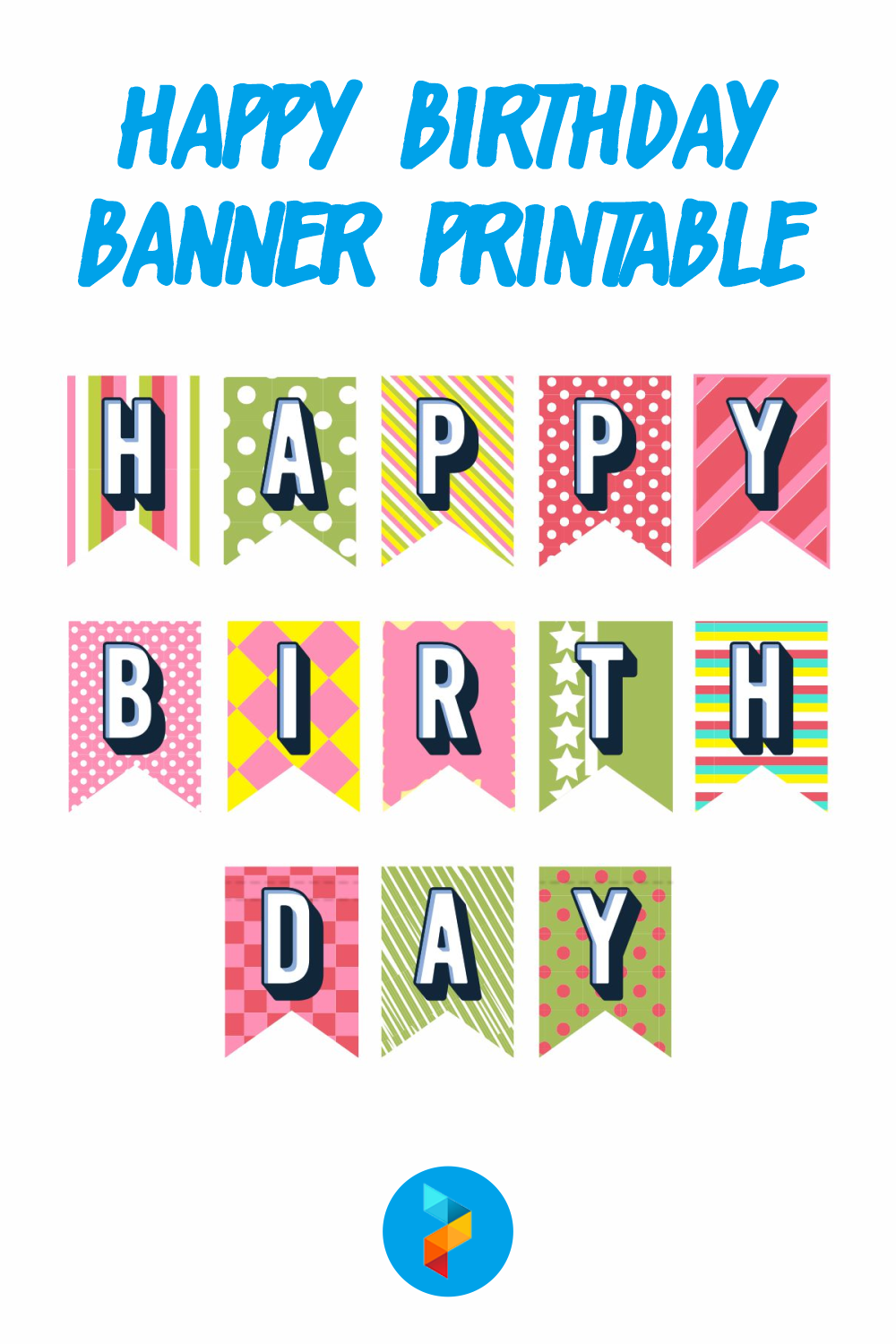 Free Printable Happy Birthday Banner Letters