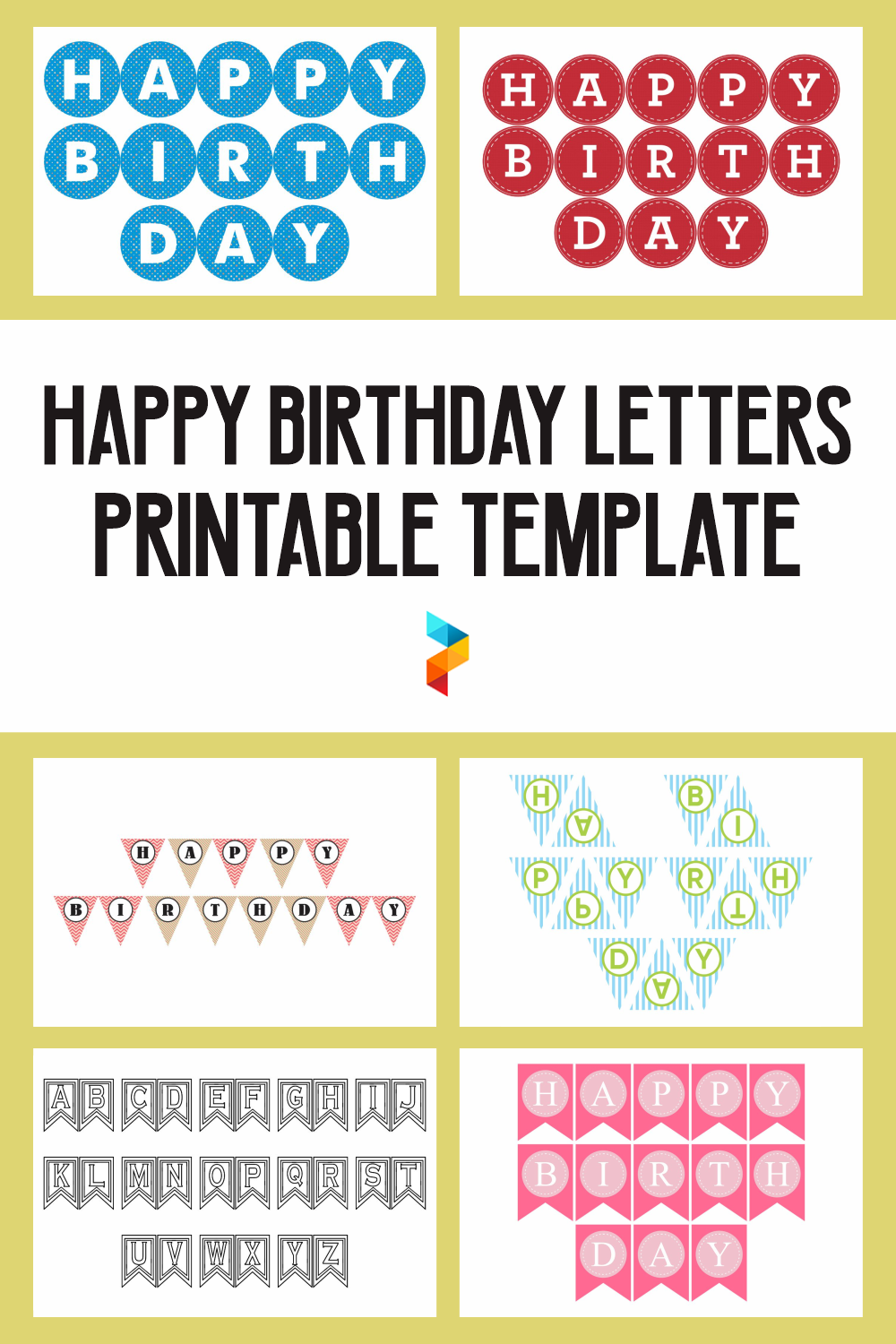 10 Best Happy Birthday Letters Printable Template Printablee Com