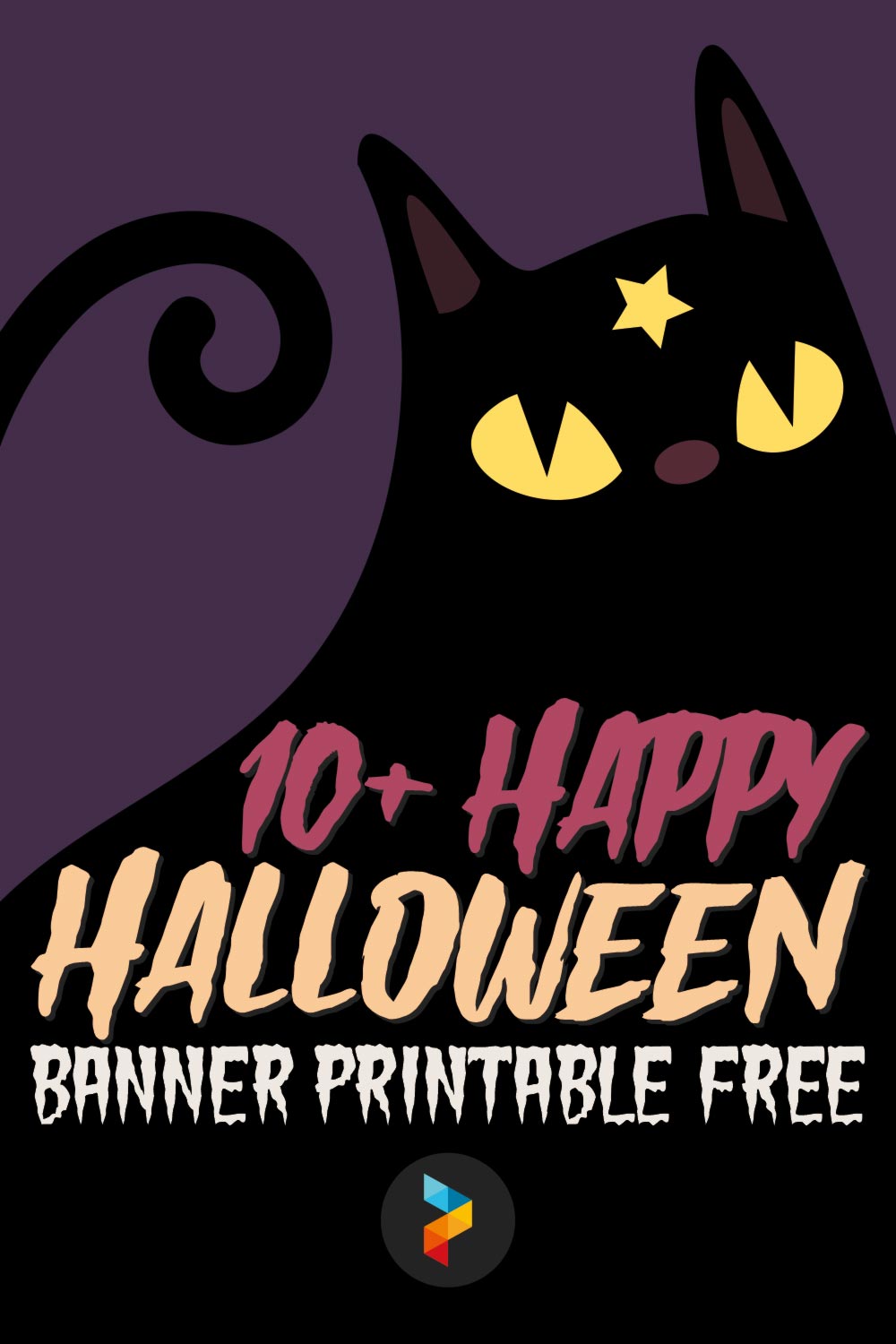 Happy Halloween Banner Printable