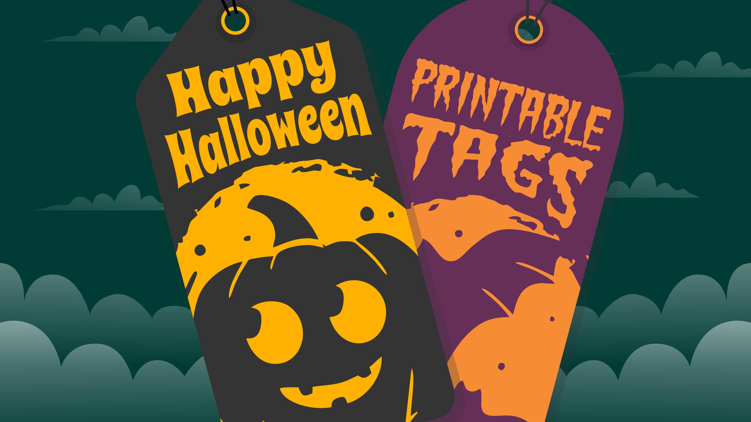 Happy Halloween Printable Tags