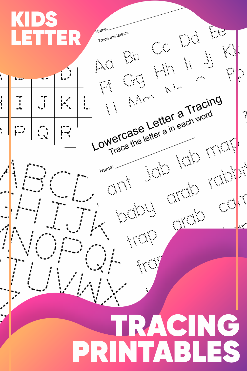 Kids Letter Tracing Kids Letter Tracing