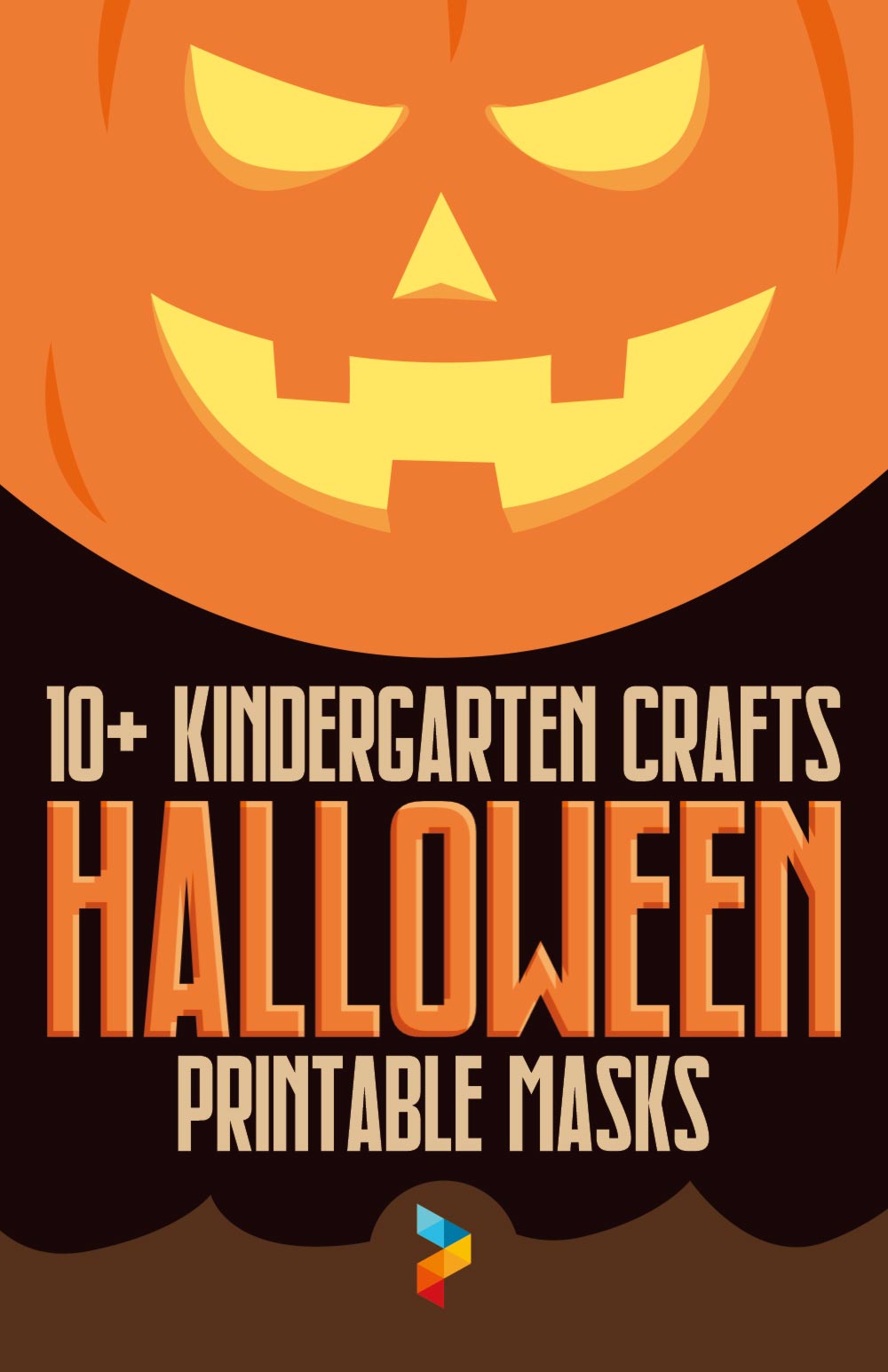 Kindergarten Crafts Halloween Printable Masks